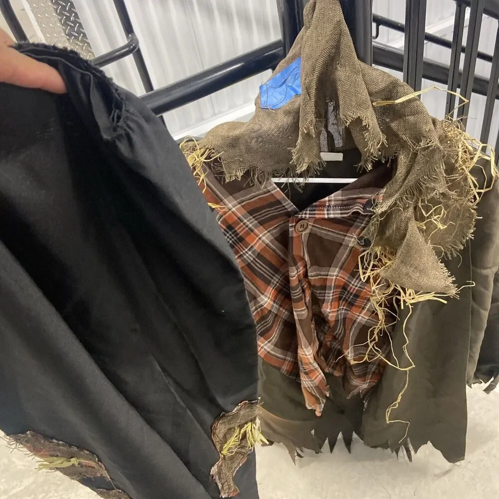 Scary Scarecrow Halloween Costume Adult Spirit Wicked 1 Size MEDIUM - Picture 2 of 11